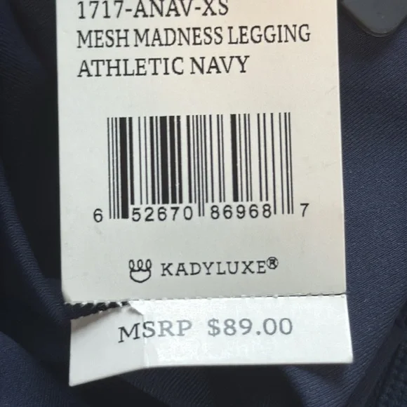 Kadyluxe Mesh Madness Legging - - Picture 4 of 14